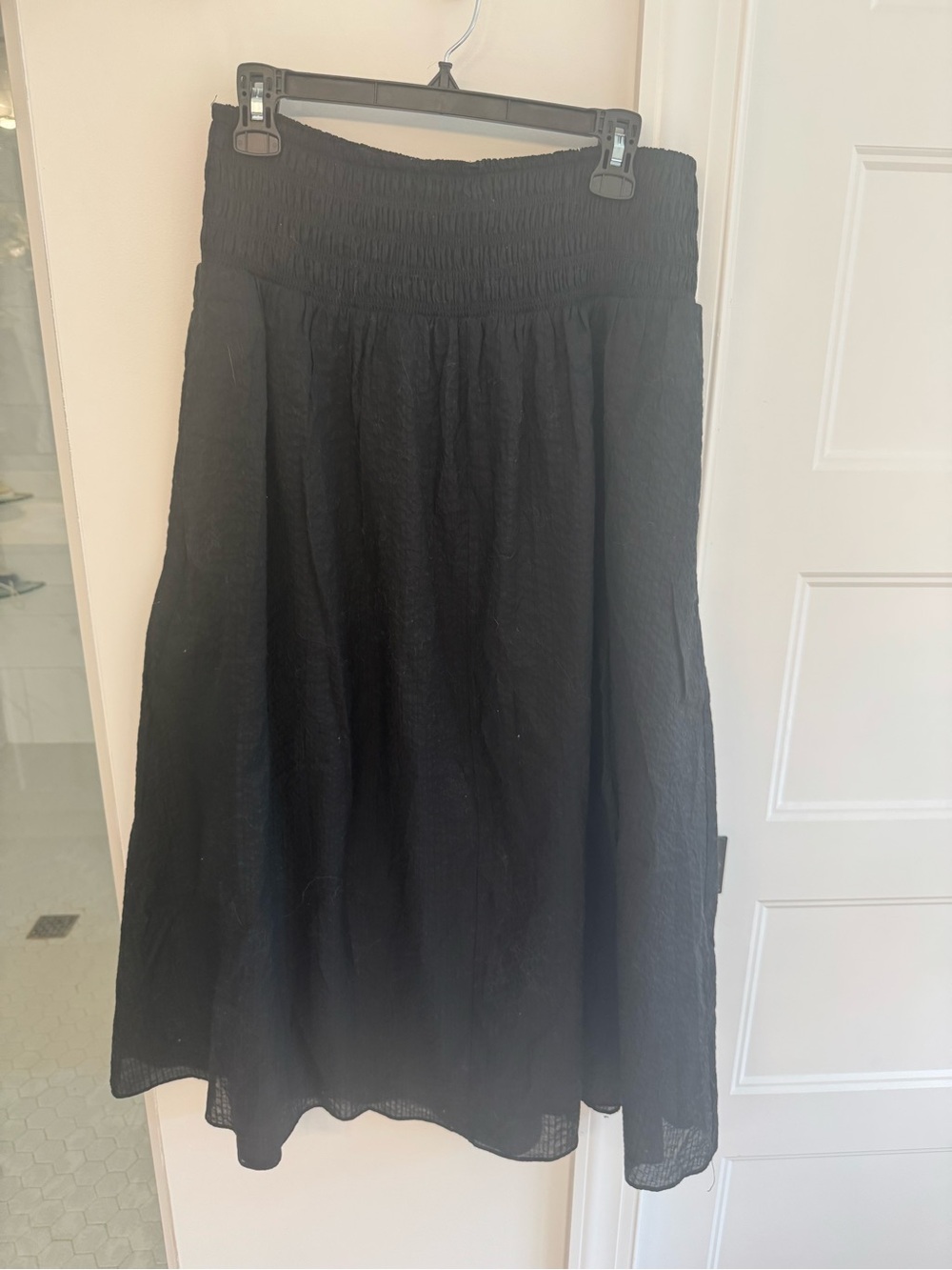 AYR the Afterglow black skirt